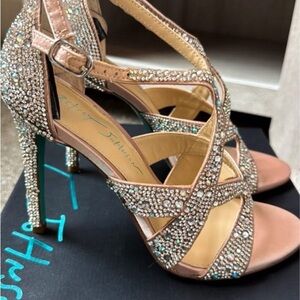 Betsey Johnson Mayo Champagne
Evening Heels w/ original box